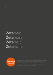Kemppi Zeta W210x Operating Manual