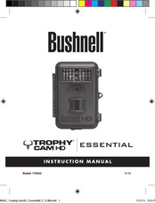 Bushnell TROPHY ESSENTIAL 119836C Instruction Manual