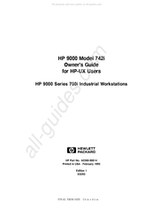 HP 9000/742i Owner's Manual