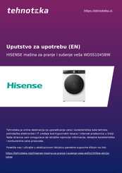 Hisense WD5S1245B Series User's Operation Manual