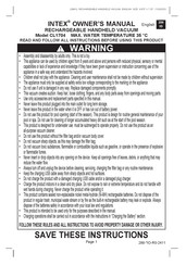 Intex cl1704 Owner's Manual