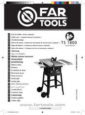 Far Tools TS 1800 Original Manual Translation