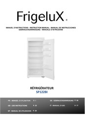 Frigelux SP122BI Instruction Manual