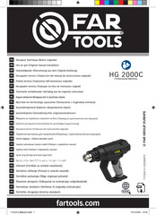 Far Tools 115354 Original Manual Translation