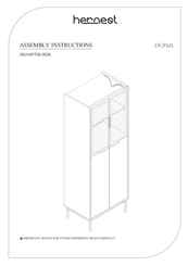 hernest HEFTSB-0026 Assembly Instructions Manual