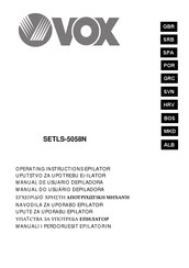 Vox SETLS-5058N Operating Instructions Manual