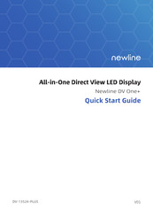 NewLine DV One+ Quick Start Manual