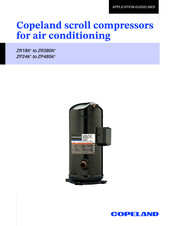 Copeland ZP61K5E Application Manuallines
