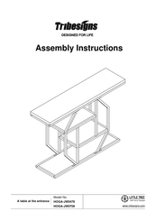 Tribesigns LITTLE TREE HOGA-JW0478 Assembly Instructions Manual