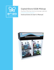 erlab CaptairStore 632B Midcap Instruction And User's Manual