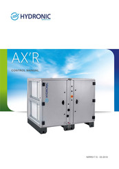 QUINOA HYDRONIC AX'R Vertical Control Manual