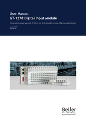 Beijer Electronics GT-1278 User Manual