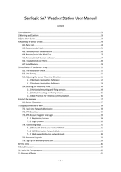 Sainlogic SA7 User Manual
