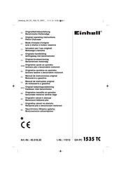 EINHELL 45.018.20 Original Operating Instructions