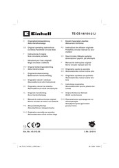 EINHELL TE-CS 18/150-2 Li Original Operating Instructions