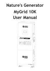 Nature's Generator MyGrid 10K User Manual
