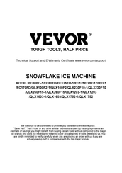 VEVOR FC80FD-1 Manual