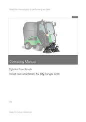 Egholm City Ranger 2260 Operating Manual