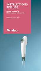 Ambu 512001000 Instructions For Use Manual