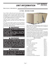 Lennox LCT360H5V Unit Information