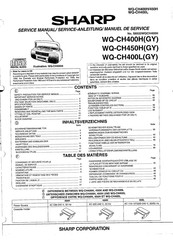 Sharp WQ-CH400H Service Manual