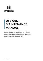 ATiB 474.160 Use And Maintenance Manual