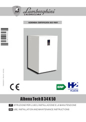 Lamborghini Caloreclima Alhena Tech B 34 K 50 Use, Installation And Maintenance Instructions