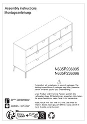Decobus Handel N635P236096 Assembly Instructions Manual