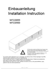 Decobus Handel WF530899 Installation Instruction