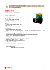 ENDA ESDC3034 Manual