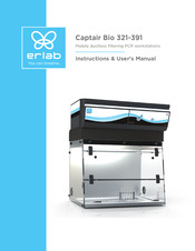 erlab Captair Bio 321-391 Instructions & User's Manual