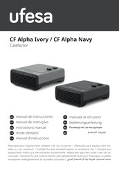 UFESA CF Alpha Sigma Instruction Manual