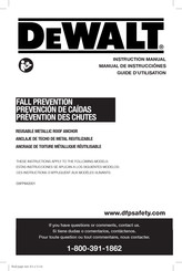 DeWalt DXFP842001 Instruction Manual