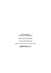 Spearhead Rollicut 500 Operator's Instruction Manual