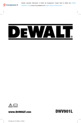 DeWalt DWV901LT-QS Original Instructions Manual