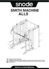 snode ALL9 Installation Manual
