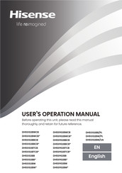 Hisense DH5S102BW/PL User's Operation Manual