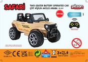 Pilsan SAFARI 05-303 Operating Manual