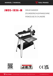 TOOL FRANCE JET JWDS-1836-M Manual