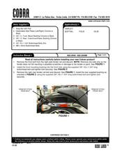 Cobra 602-2049 Instruction Manual