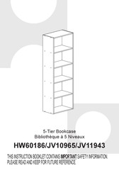 Costway JV10965 Instruction Booklet