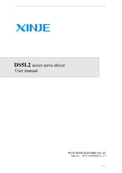 Xinje DS5L2-21P5-PTA User Manual