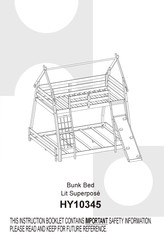 Costway HY10345 Instruction Booklet