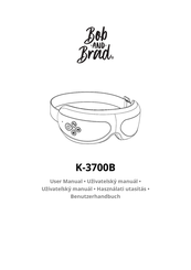 Bob and Brad K-3700B User Manual