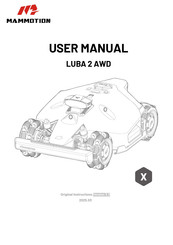 MAMMOTION LUBA 2 AWD Series User Manual