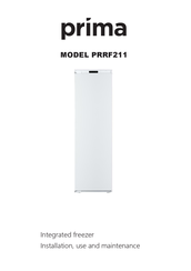 Prima PRRF211 Installation - Use - Maintenance