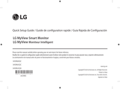 LG MyView 34SR63QA Quick Setup Manual
