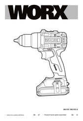 Worx WU193 Series Original Instructions Manual