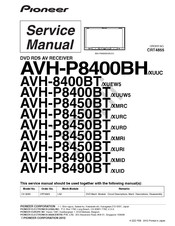 Pioneer AVH-P8400BT/XUUW5 Service Manual