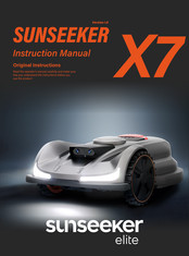 SUNSEEKER elite X7 Instruction Manual